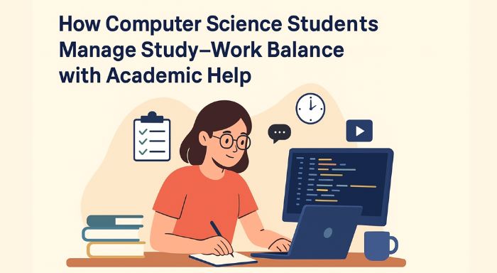 How Computer Science Students Manage Study–Work Balance with Academic Help